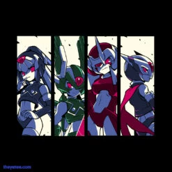 Mega Man Apparel Four Guardians