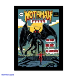 Chilluminati Mothman Lives! Poster Books & Prints