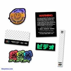 Marc Junker Stickers VHS Sticker Pack