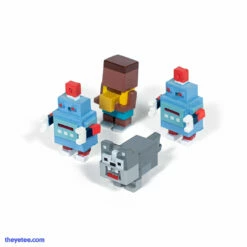 Hipster Whale Accessories Crossy Road Minifigure Mystery 4-Pack