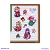 Doki Doki Literature Club Doki Doki Holiday Sticker Sheet
