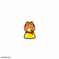 Pixel Eyebat Caramel Critter Pins