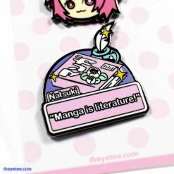 Doki Doki Literature Club Pins Natsuki Pin Set