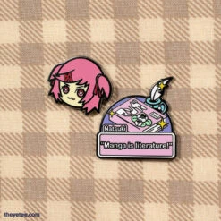 Doki Doki Literature Club Pins Natsuki Pin Set
