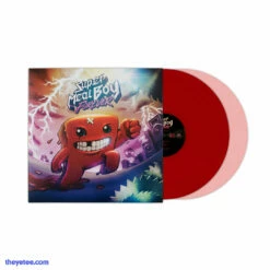 Ridiculon Super Meat Boy Forever Original Soundtrack (Pink And Red 2XLP) Music