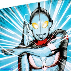 Ultraman ©TSUBURAYA PRODUCTIONS Books & Prints Ultra Beam Screenprint Poster