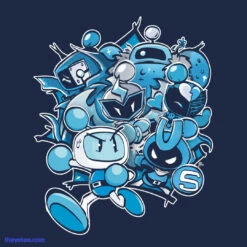 Bomberman Five Dastardly Bombers Apparel